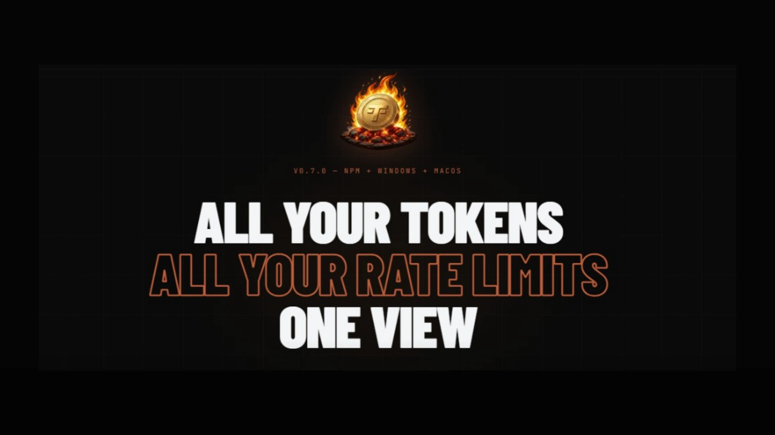 TokenBBQ - Token & Rate-Limit Tracker